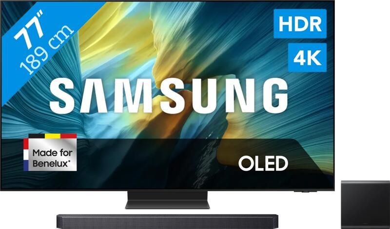 Samsung 77" OLED S95F 4K (2025) + HW-Q930F (2025)
