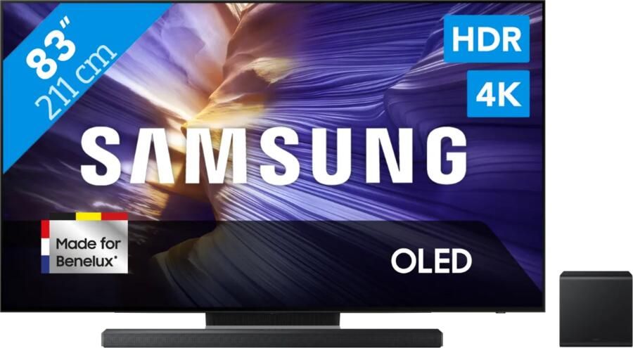 Samsung 83" OLED S90F 4K (2025) + HW-QS700F (2025)