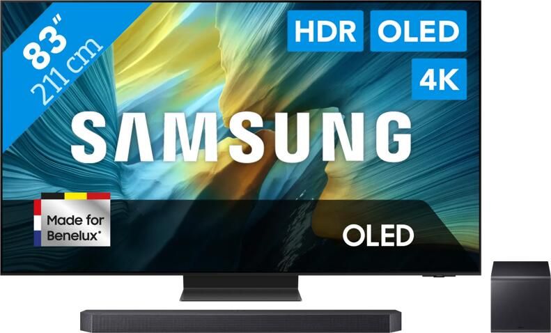 Samsung 83" OLED S95F 4K (2025) + HW-Q990F (2025)