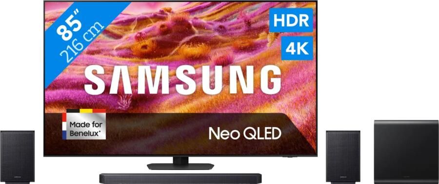 Samsung 85" Neo QLED QN90F 4K (2025) + HW-Q930F (2025)