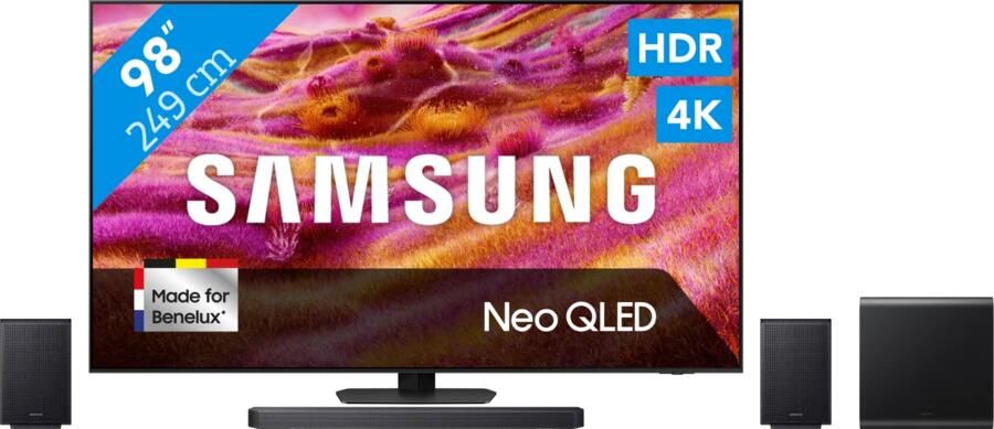 Samsung 98" Neo QLED QN90F 4K (2025) + HW-Q930F (2025)