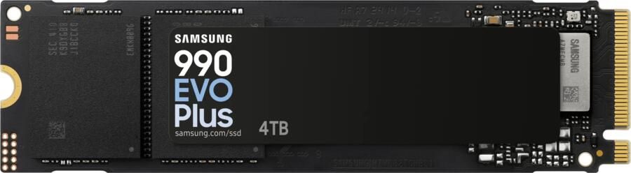 Samsung 990 EVO Plus NVMe M.2 SSD 4TB Interne SSD