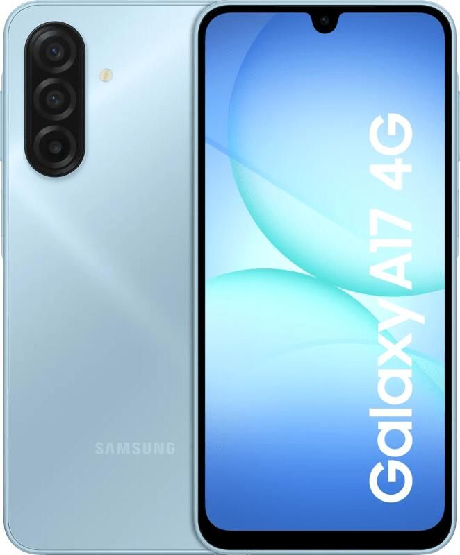 Samsung Galaxy A17 4G 128GB Smartphone Blauw