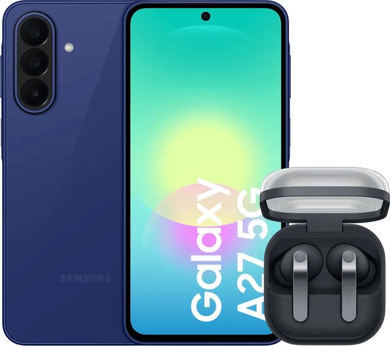 Samsung Galaxy A27 128GB Blauw 5G + Galaxy Buds4