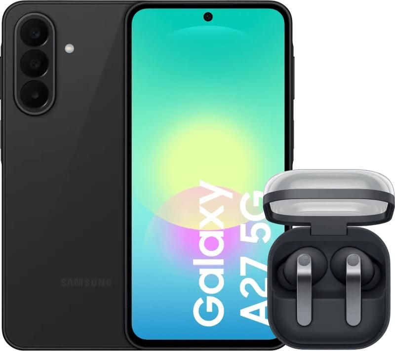 Samsung Galaxy A27 128GB Zwart 5G + Galaxy Buds4