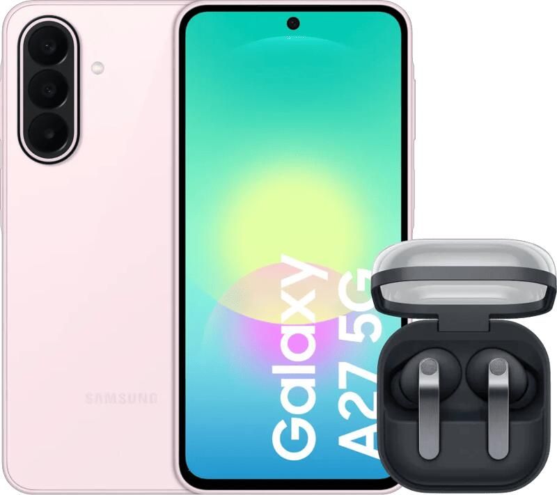 Samsung Galaxy A27 128GB Roze 5G + Galaxy Buds4