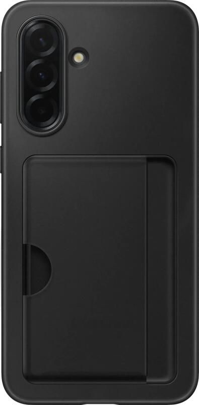 Samsung Galaxy A36 Card Slot Back Cover Zwart
