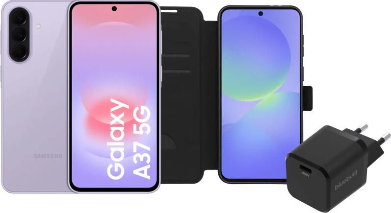 Samsung Galaxy A37 128GB Roze 5G + Basis Accessoirepakket