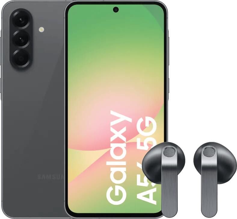 Samsung Galaxy A56 128GB Zwart 5G + Galaxy Buds4 Zwart