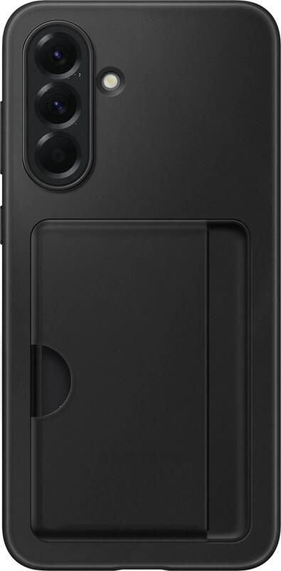 Samsung Galaxy A56 Card Slot Back Cover Zwart