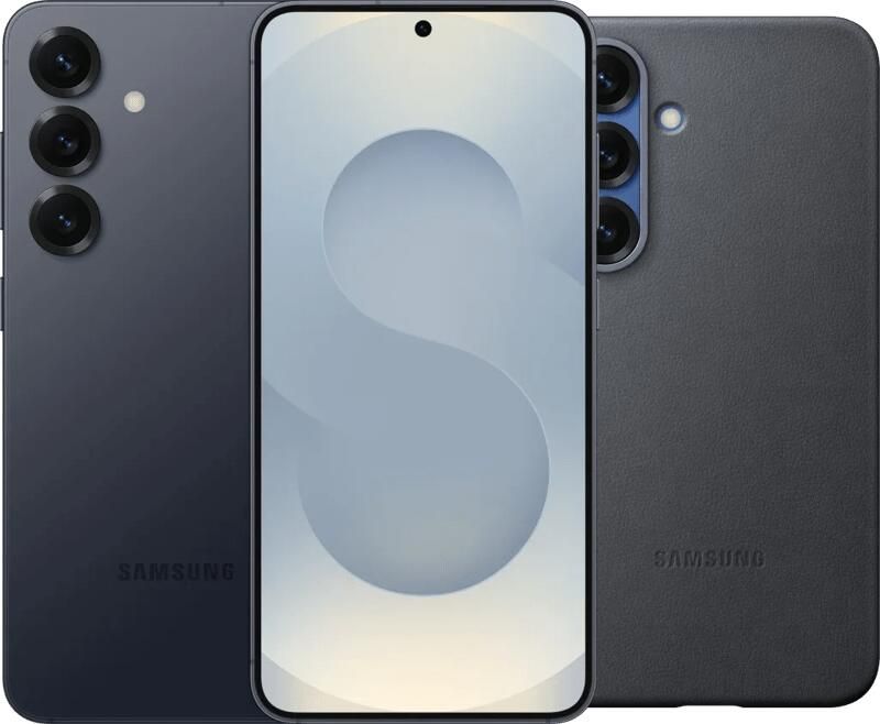 Samsung Galaxy S25 128GB Grijs 5G + Kindsuit Back Cover Zwart