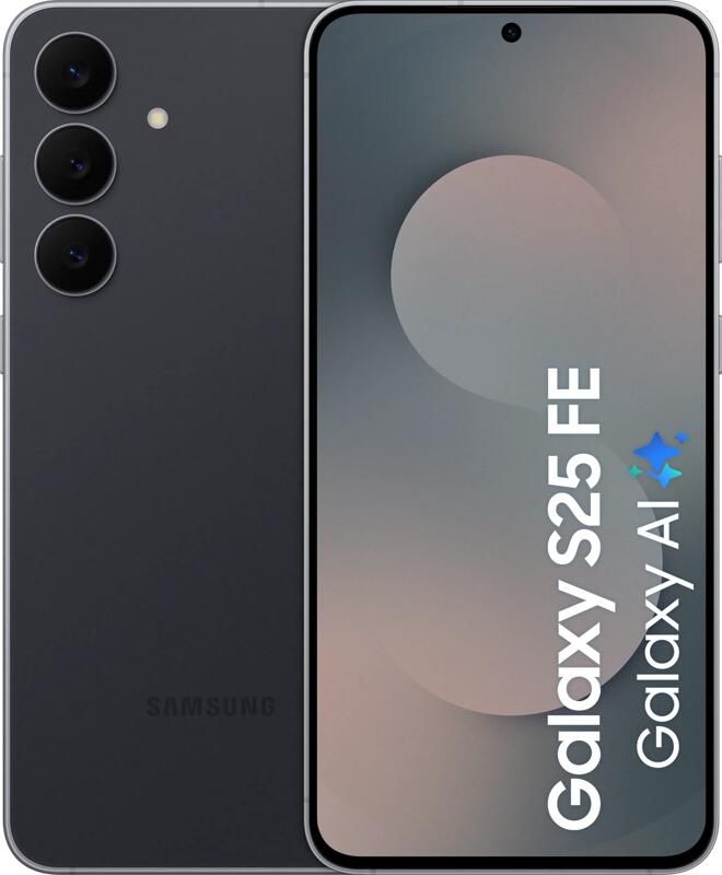 Samsung Galaxy S25 FE 128GB Zwart 5G