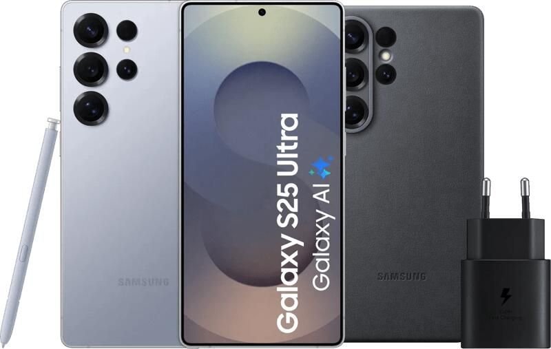 Samsung Galaxy S25 Ultra 256GB Zilver 5G + Accessoirepakket