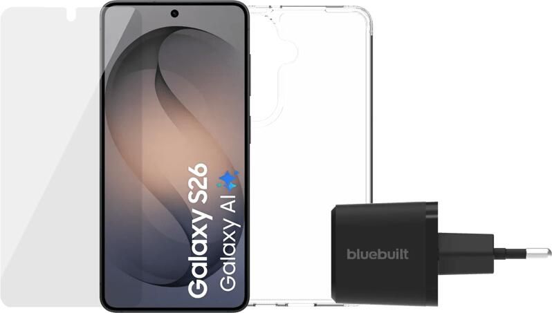 Samsung Galaxy S26 512GB Zwart 5G + Compleet Accessoirepakket