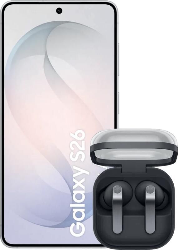 Samsung Galaxy S26 512GB Wit 5G + Galaxy Buds4 Pro Zwart