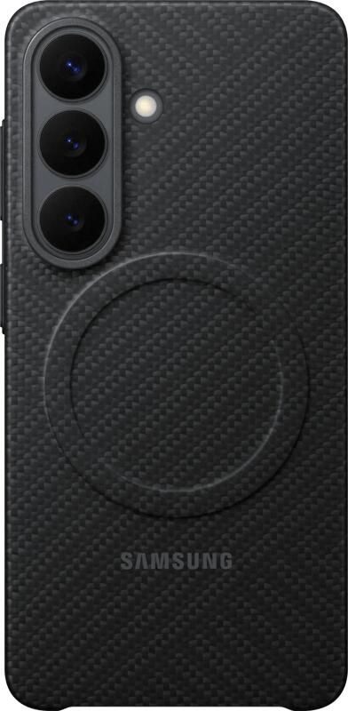 Samsung Galaxy S26 Carbon Back Cover met Magneet Zwart
