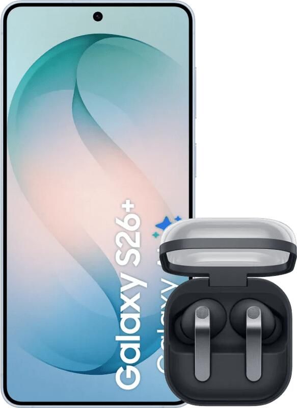 Samsung Galaxy S26 Plus 256GB Lichtblauw 5G + Galaxy Buds4 Pro Zwart