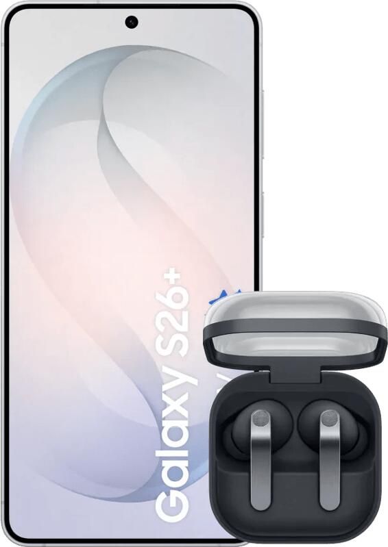 Samsung Galaxy S26 Plus 256GB Wit 5G + Galaxy Buds4 Pro Zwart