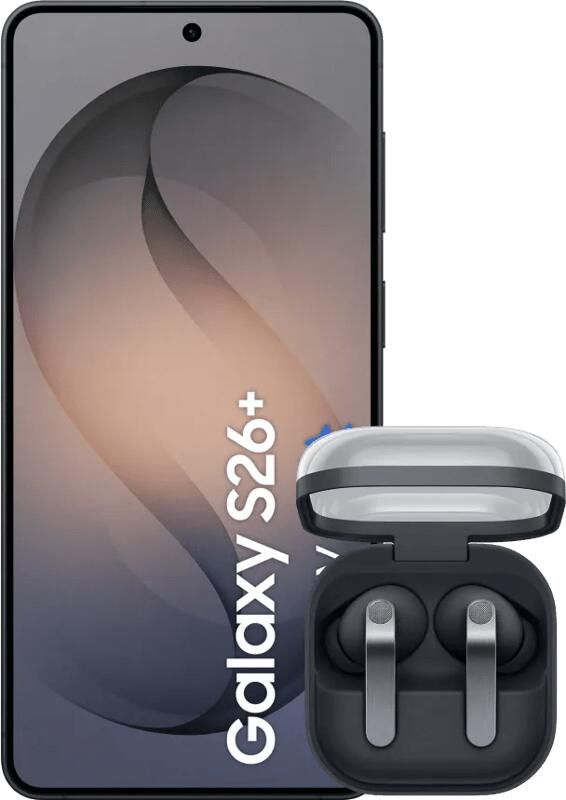 Samsung Galaxy S26 Plus 256GB Zwart 5G + Galaxy Buds4 Pro Zwart
