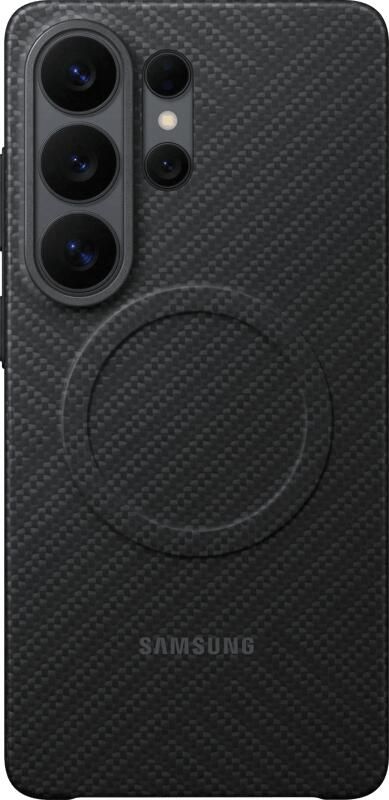 Samsung Galaxy S26 Ultra Carbon Back Cover met Magneet Zwart