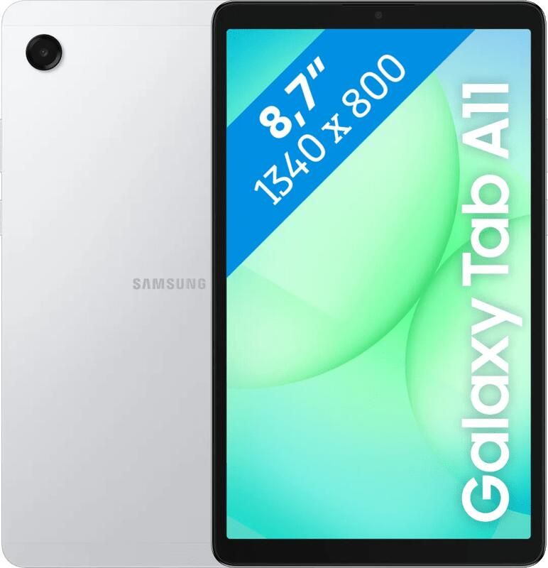 Samsung Galaxy Tab A11 8 7 inch 128GB Wifi Zilver