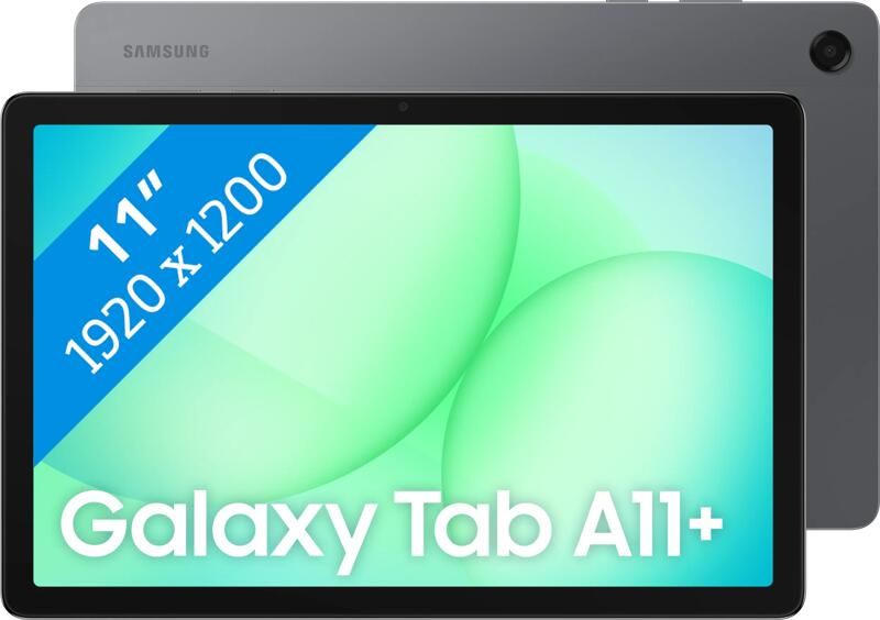 Samsung Galaxy Tab A11 Plus 11 inch 256GB Wifi + 5G Grijs