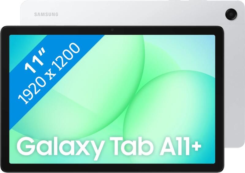 Samsung Galaxy Tab A11 Plus 11 inch 256GB Wifi Tablet Zilver