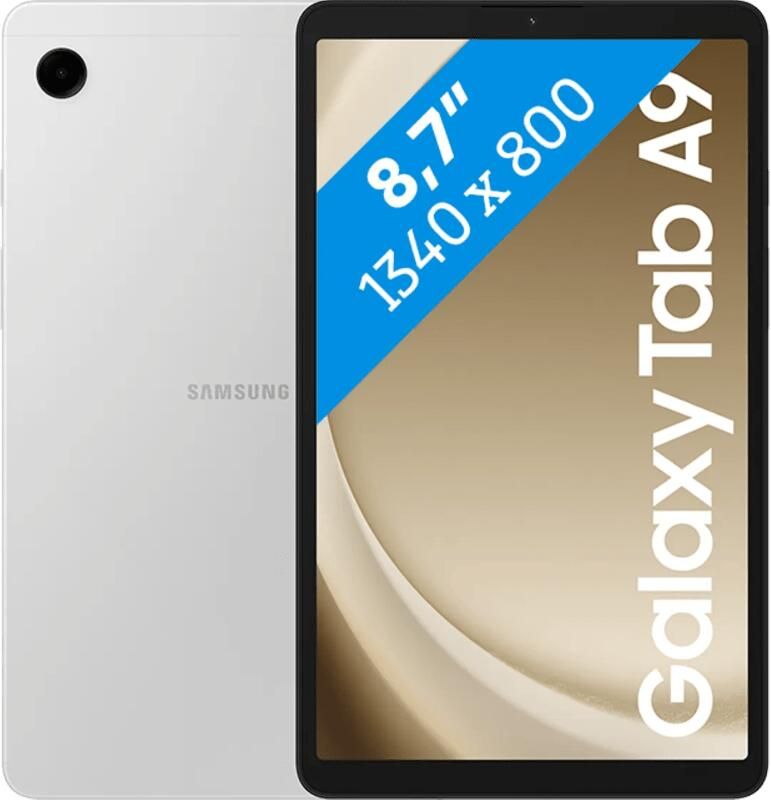 Samsung Galaxy Tab A9 8 7 inch 64GB Wifi Tablet Zilver