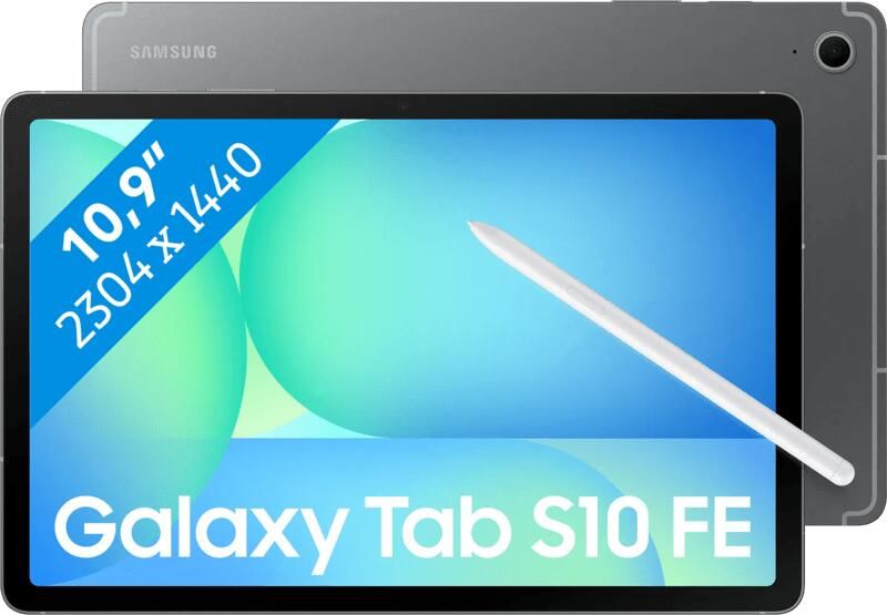 Samsung Galaxy Tab S10FE WiFi 256GB Grijs | Smartphones tablets en meer | 8806097194576