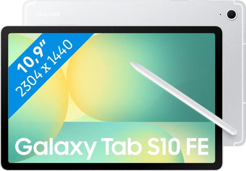 Samsung Galaxy Tab S10FE WiFi 256GB Zilver | Smartphones tablets en meer | 8806097195412