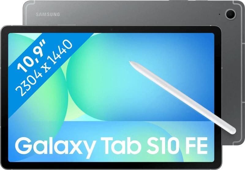 Samsung Galaxy Tab S10FE 5G 256GB Grijs | Smartphones tablets en meer | 8806097201953