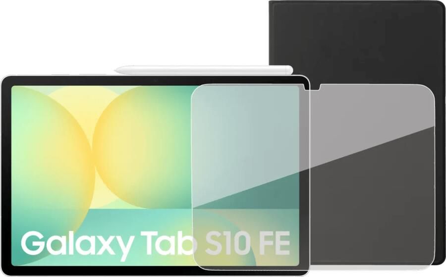 Samsung Galaxy Tab S10 FE 10 9 inch 256GB Wifi Zilver + Beschermpakket