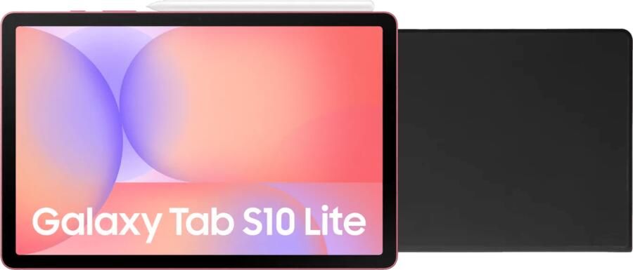 Samsung Galaxy Tab S10 Lite 10 9 inch 256GB Wifi Rood + Book Case Zwart