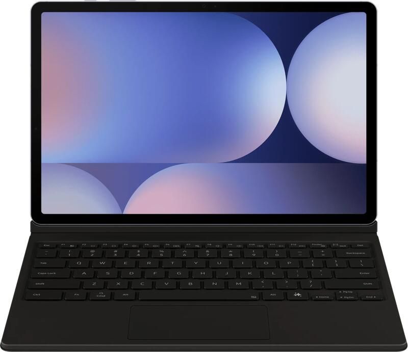Samsung Galaxy Tab S10 Plus S9 Plus S9 FE Plus Toetsenbord Hoes QWERTY Zwart