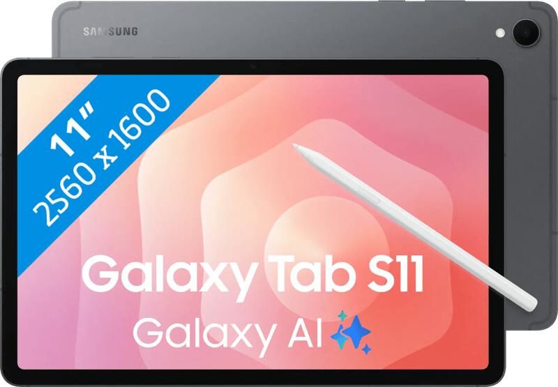 Samsung Galaxy Tab S11 11 inch 128GB Wifi Grijs