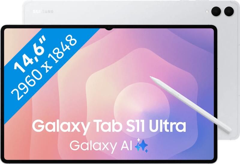 Samsung Galaxy Tab S11 Ultra 14 6 inch 256GB Wifi Zilver