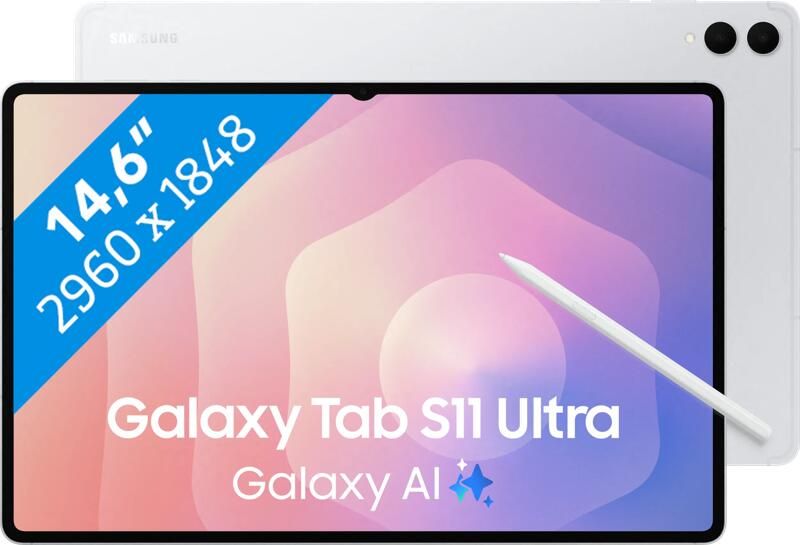 Samsung Galaxy Tab S11 Ultra 14 6 inch 256GB Wifi Zilver