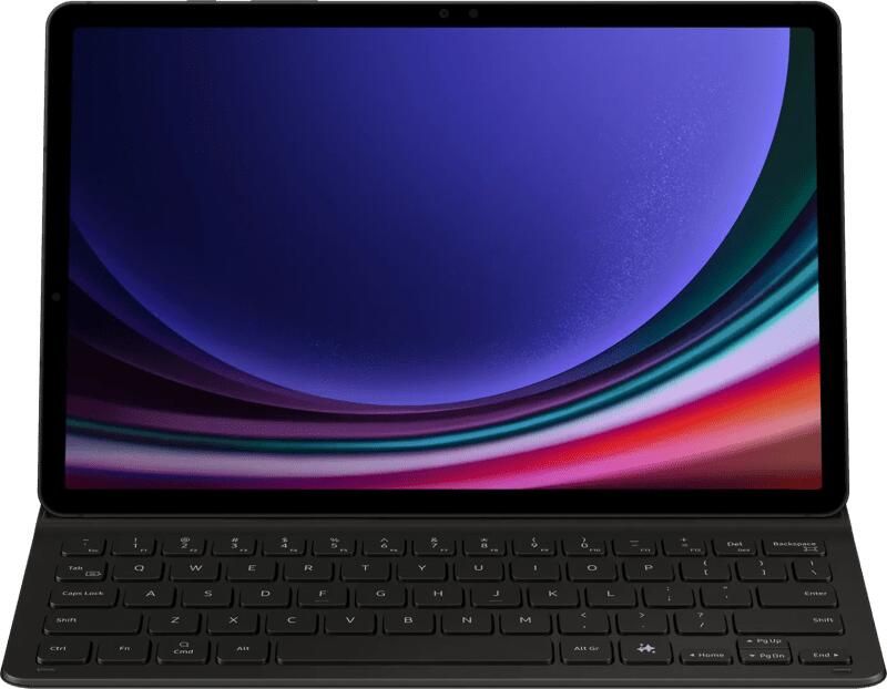 Samsung Galaxy Tab S9 S9 FE S10 Lite Slim Toetsenbord Hoes QWERTY Zwart