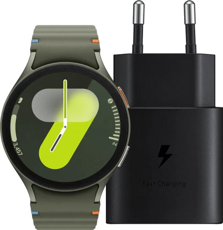 Samsung Galaxy Watch 7 Groen 40mm + Oplader 25W