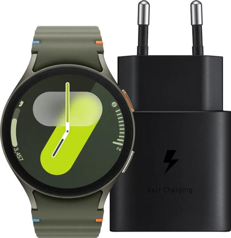 Samsung Galaxy Watch 7 Groen 40mm + Oplader 25W