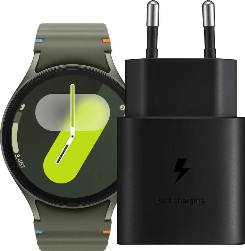 Samsung Galaxy Watch 7 4G Groen 44mm + Oplader 25W