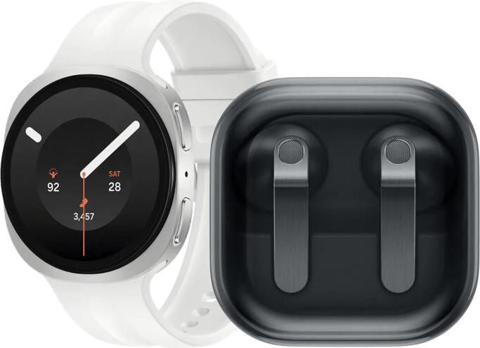 Samsung Galaxy Watch 9 5G Wit 40mm + Galaxy Buds4 Zwart