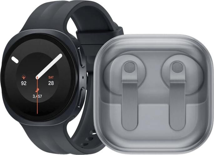 Samsung Galaxy Watch 9 5G Zwart 40mm + Galaxy Buds4 Wit