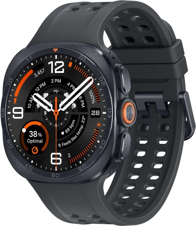 Samsung Galaxy Watch Ultra 2 5G Titanium Zwart 47mm