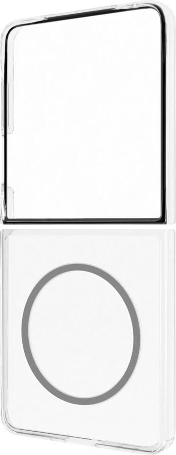 Samsung Galaxy Z Flip 7 Back Cover met Magneet Transparant