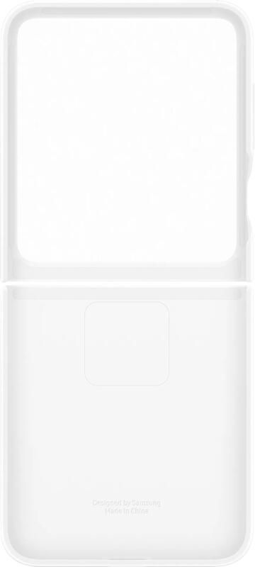 Samsung Galaxy Z Flip 7 FE Siliconen Back Cover Wit