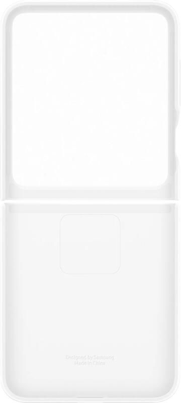 Samsung Galaxy Z Flip 7 FE Siliconen Back Cover Wit