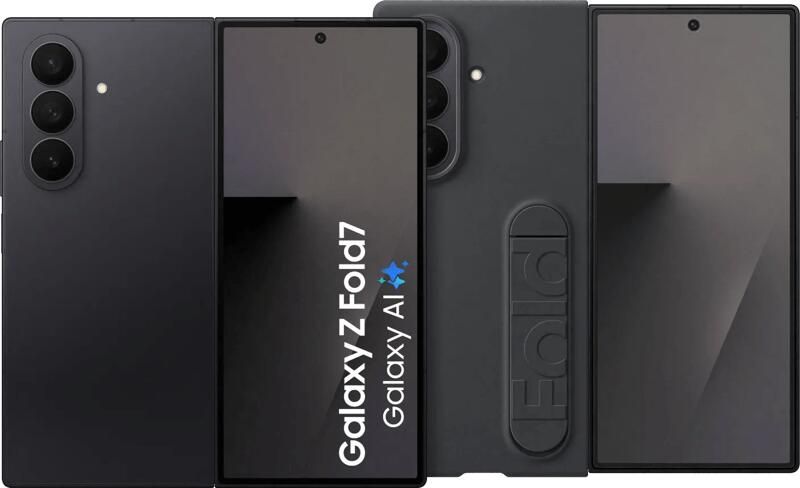 Samsung Galaxy Z Fold 7 512GB Zwart 5G + Siliconen Back Cover Zwart