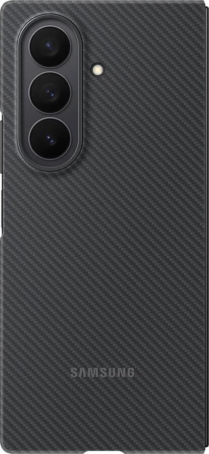 Samsung Galaxy Z Fold 7 Carbon Back Cover Zwart