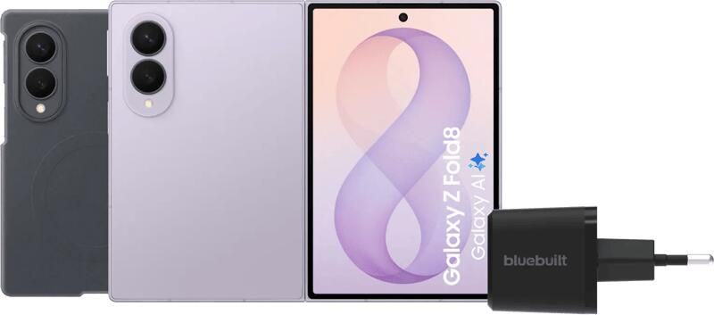 Samsung Galaxy Z Fold 8 512GB Lila 5G + Accessoirepakket